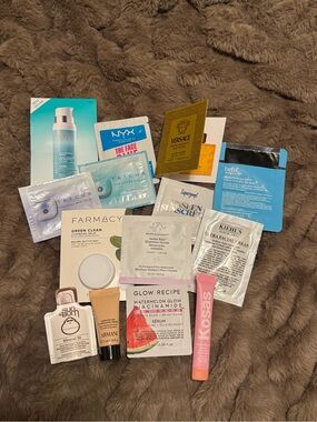 Sephora Skincare & Makeup Sample Lot Travel Size Bundle